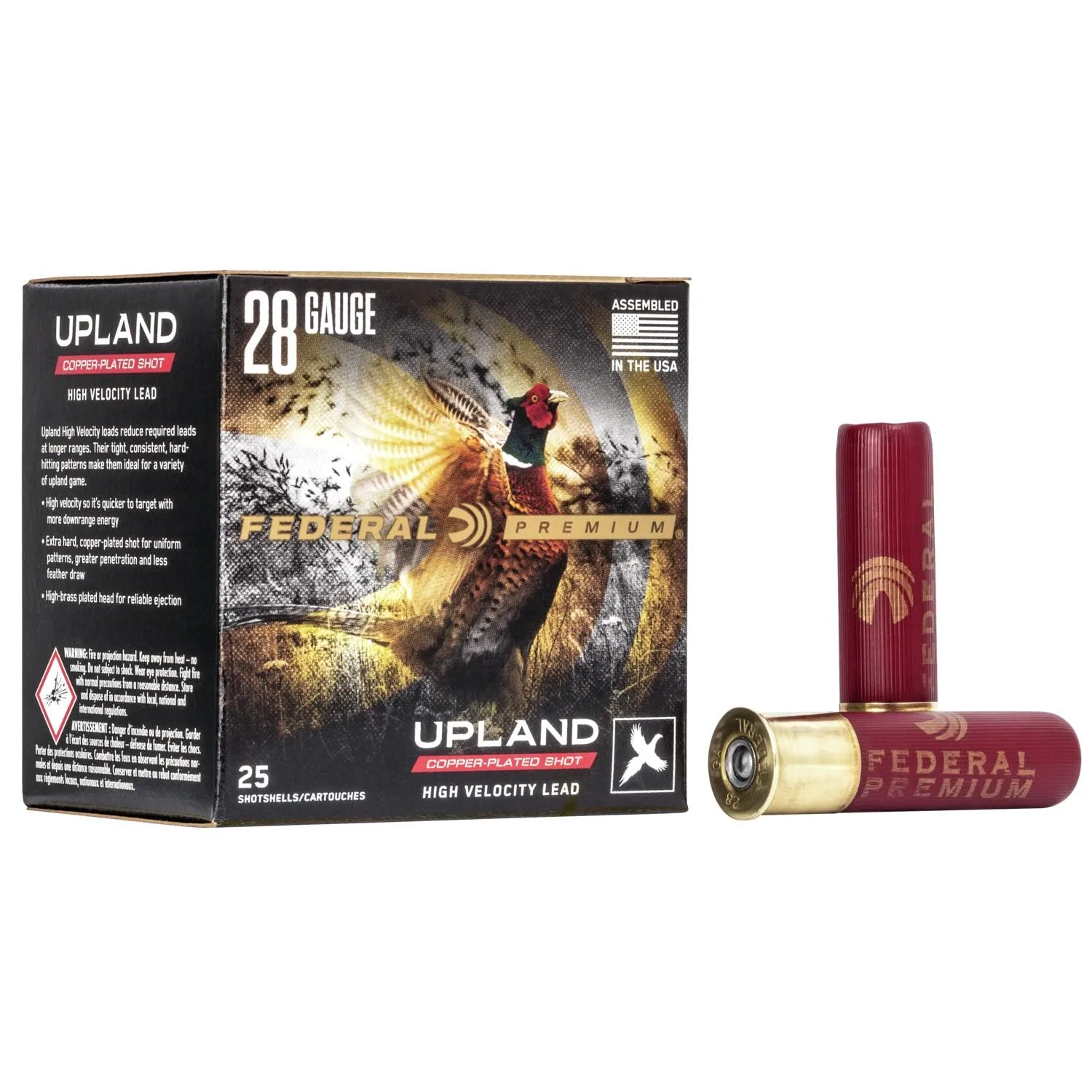 Federal Premium Wing-Shok Hi Brass 28 ga 2 3/4" MAX 3/4 oz #7.5 - 25/box