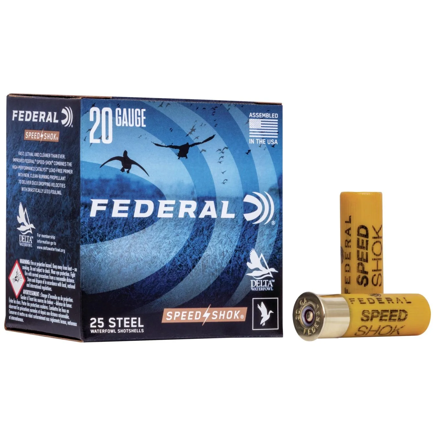 Federal 20 Gauge Steel – 25rd