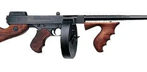Thompson 1927A1 Carbine .45 Auto 30rd Stick 50rd Drum Magazines 18" Barrel Wood Stock