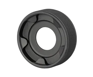 RUGGED FRONT CAP 45ACP BLK