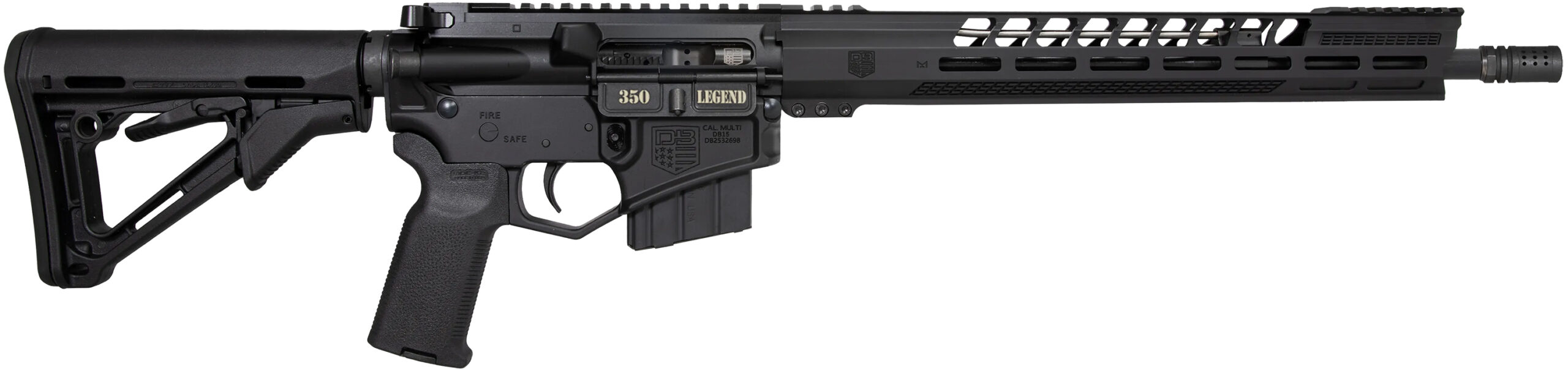 DBF DB15 BLKGLD 350 RFL 16B 5R