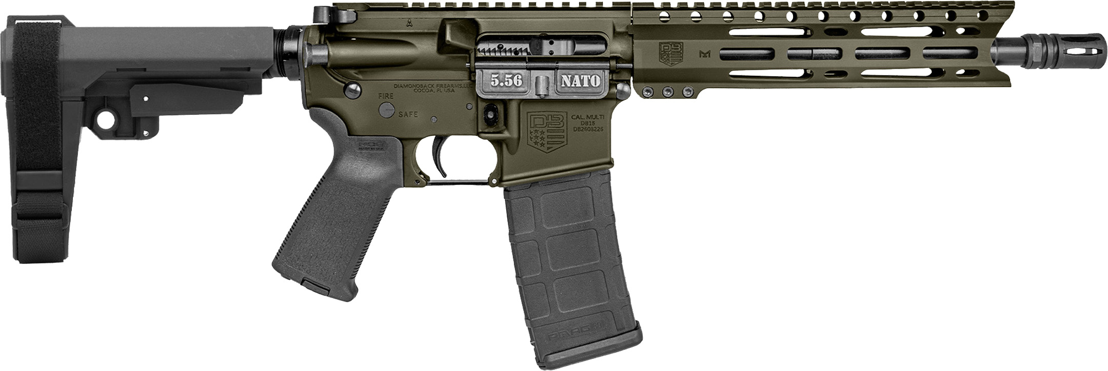 DBF DB15 5.56 PST 10ODG 30RD