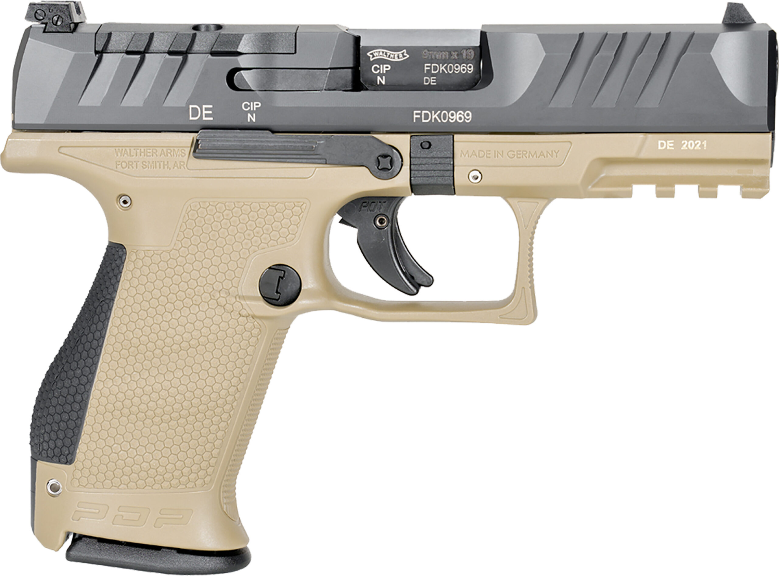 WAI PDP COM OR 9MM 4B/TAN 15RD