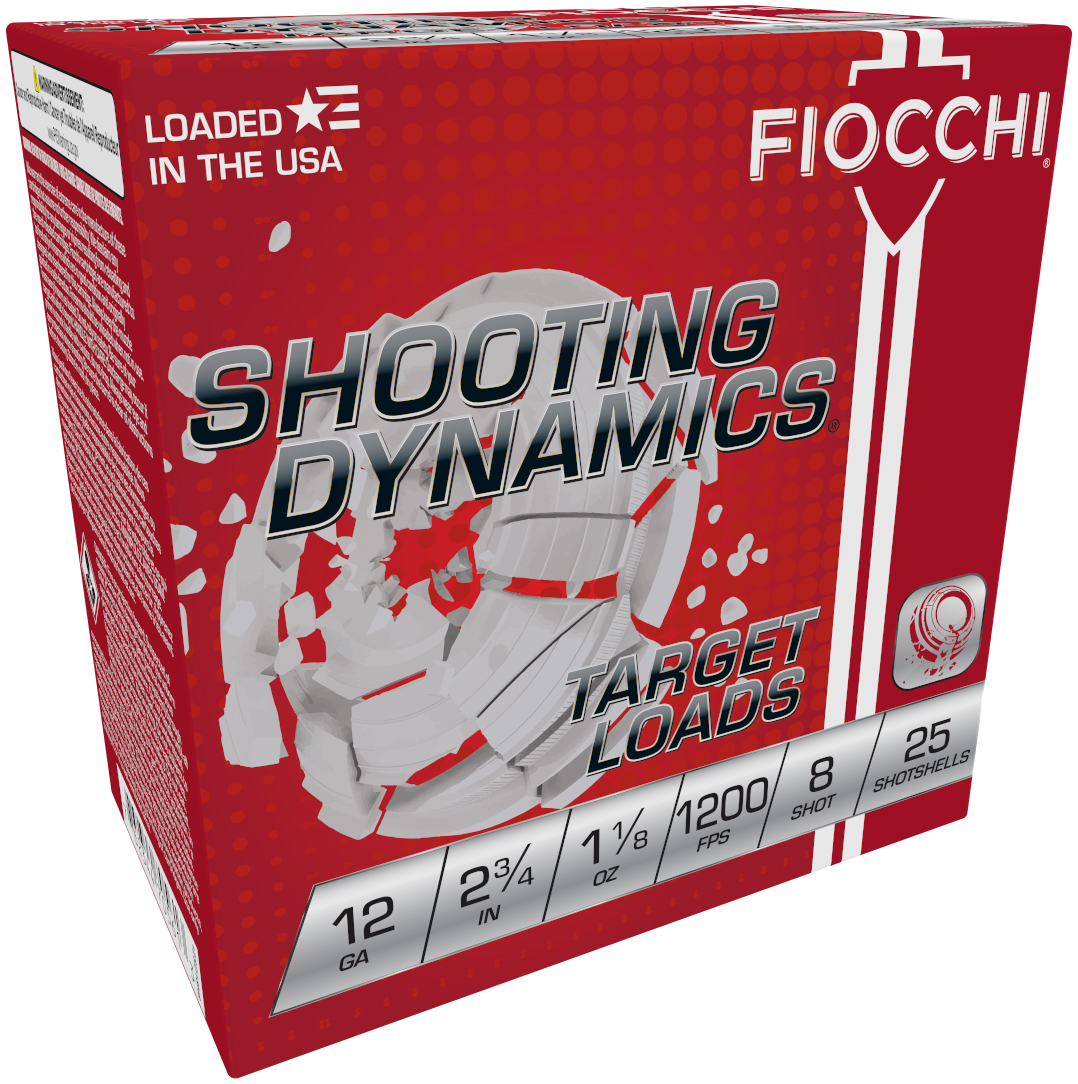 FIO SHOOTING TARGET 12GA 2.75 1 1/8OZ #8 25/10